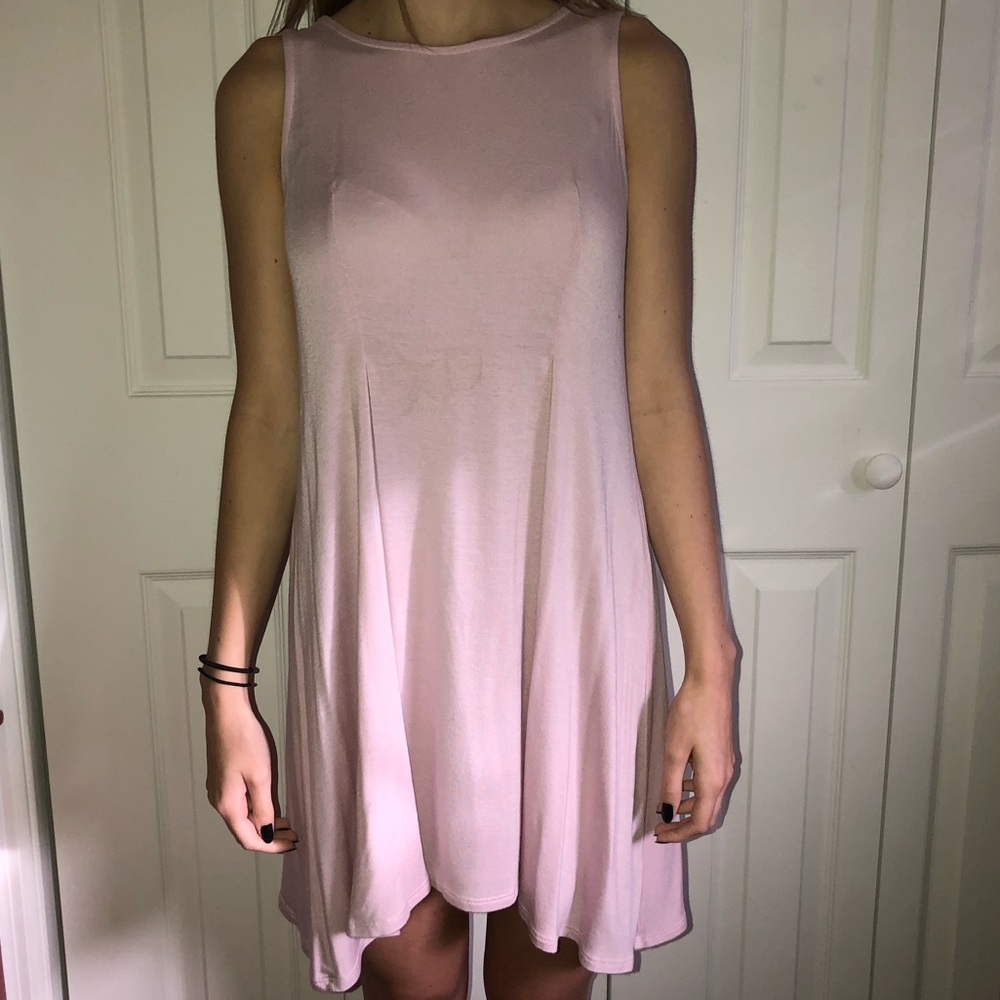 pink dress